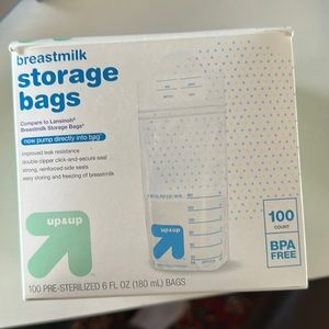 Up &up 91 breastmilk storage bags